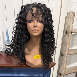 Human Hair Curly Wig for Women 22”